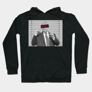 Trump mugshot not guilty Hoodie